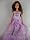 Cute Little Purple Ball Gown Made to Fit the Barbie Doll