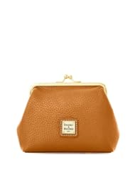 Dooney & Bourke Pebble Grain Large Framed Purse, Camel