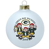 National Football League 2008 Santa's Elves Round Christmas Tree Ornament