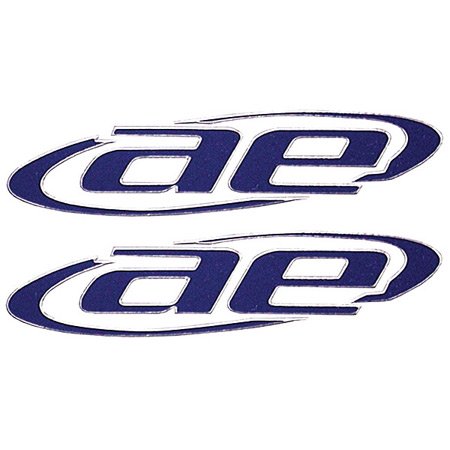 41OOgSUg0UL Associated Electronics Blue Embossed Decal