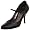 Black Faux Patent