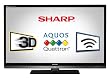Sharp LC46LE835U Quattron 46-inch 1080p 240 Hz 3D LED-LCD HDTV, Black