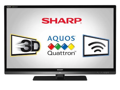 Best Buy Sharp LC46LE835U Quattron 46-inch 1080p 240 Hz 3D LED-LCD HDTV, Black