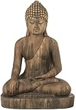 Sitting Buddha 29 1/2" High Outdoor Statue