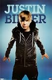 Justin Bieber Poster Fly Blue Fierce Cute Star RS5287 Music Poster Print, 22x34