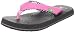 Sanuk Yoga Mat Flip Flop (Toddler/Little Kid/Big Kid),Pink,Large (1-2 M US Little Kid)