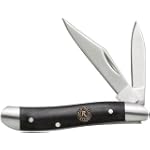 Remington Insignia Edition Burl Wood Peanut Folder Knife