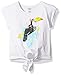 French Toast Girls' Tie Front Tee