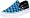 (Checkerboard) Brilliant Blue/Black