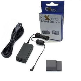 Ex-Pro� Replacement Canon ACK-DC20 AC Power Supply Adapter CA-PS700 & DR-20 Battery coupler kit for Canon PowerShot G7, G9, S80