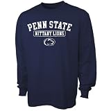 adidas Penn State Nittany Lions Navy Blue Practice Long Sleeve T-shirt