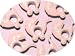 Baby Buggy Carriage Pink Eyelets 1/8