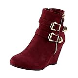 West Blvd Amman Ankle Wedges Boots