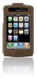 Belkin Eco-Conscious Formed Leder-Etui fuer iPhone 3G, Braun