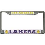 Rico Los Angeles Lakers Chrome License Plate Frame
