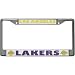 Rico Los Angeles Lakers Chrome License Plate Frame