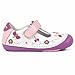 Momo Baby Girls First Walker/Toddler Daisy & Butterfly Leather Shoes