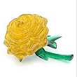 Rose Yellow 3D Crystal Puzzle
