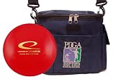 Blue PDGA Standard Bag and Latitude 64 Primitus Golf Disc