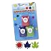 folia 3er-Set Motivlocher 7020 Sonne, Ahornblatt, Frosch