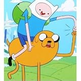 The Northwest Company 46-Inch-by-60-Inch Cartoon Networks Adventure Time Micro-Raschel Blanket, Fist Pump Design