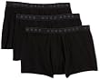 Hugo Boss Men's Bodywear Black 3-Pack Boxer Shorts