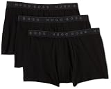 Hugo Boss Men's Bodywear Black 3-Pack Boxer Shorts