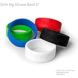 Grifiti Big-Ass Bands 2" 5 Pack Posters, Broccoli, Wallet, Books, Camera Lens, Art, Cooking, Wrapping, Exercise, MacBooks, Bag Wraps, Dungies Replacements, and Made with Silicone Instead of Rubber or Elastic