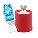 Zoku Individual Character Pops, Bunny Ice Pop Mold, Easy-Release Silicone Design, Single Unit
