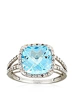 PARIS VENDOME Anillo Divine Topaze 10 (Oro Blanco)