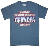Riverstone Goods This Is What The Worlds Greatest Grandpa Looks Like Short Sleeve Adult T-Shirt