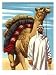 Bedouin (Arabic Nomadic Tribesman) Giclee Poster Print by Dynamic Graphics, 12x16