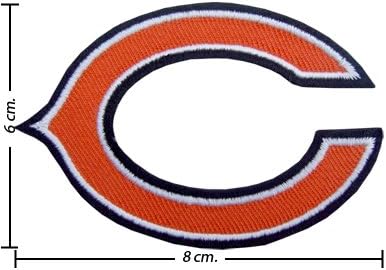 Chicago Bears Logo I Embroidered Iron on Patches