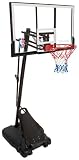 Spalding 74307 Portable Basketball System with 52-Inch Acrylic Backboard