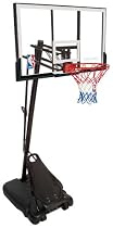 Spalding 74307 Portable Basketball System with 52-Inch Acrylic Backboard