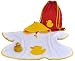 Smithy F113010 Geschenkset Quietscheente Classic, Badeponcho mit Badeente im Turnbeutel