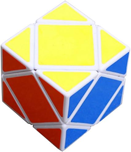 Homeyear Magic Dodecahedron Skewb Cube (3x3x3) White