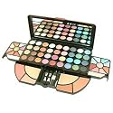 NEW 2009 DELUXE MAKE UP KIT 62 SUPER BLENDABLE COLORS ,FOLDABLE MAKEUP KIT
