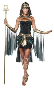 California Costumes Women's Eye Candy - Egyptian Goddess Adult, Black/Teal, X-Small