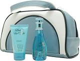 Cool Water By Davidoff For Women. Set-edt Spray 1.7 OZ & Body Lotion 1.7 OZ & Bag