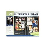 DAX MANUFACTURING INC. / DAXKI006 / Magnetic Collage Frame, Set of 20 Magnetic Frames in Five Sizes, Clear / Sold as 1 EA