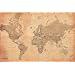 (24x36) World Map (Vintage Style) Art Poster Print