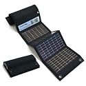 Powerfilm USB+AA Solar Charger (ソーラーチャージャー）ブラック　エネループ充電池付属