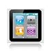 iPod Nano 6th Generation skin case for iPod Nano 6 Generation, 6th Gen compatible with 8GB / 16GB + MiniSuit Microfiber Key Chain (Clear)