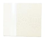 41OPUFBxR6L. SL160  Home Essence 0438 8 Inch by 8 Inch Post Bound Wedding Scrapbook, Cream Fabric with Ribbon