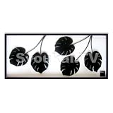 F-style ���[�t�p�l���E1375x570x30mm�@Monstera deliciosa