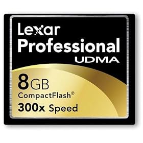 Lexar Media Professional Series UDMA 8GB Compact Flash 300x
