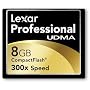 Lexar Media Professional Series UDMA 8GB Compact Flash 300x
