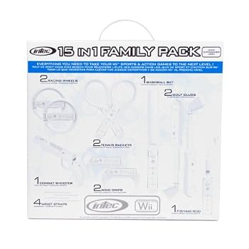 Set A Shopping Price Drop Alert For Wii 15-in-1 Family Pack - White