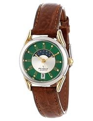 Peugeot Womens 549L Decorative Moon Phase Watch